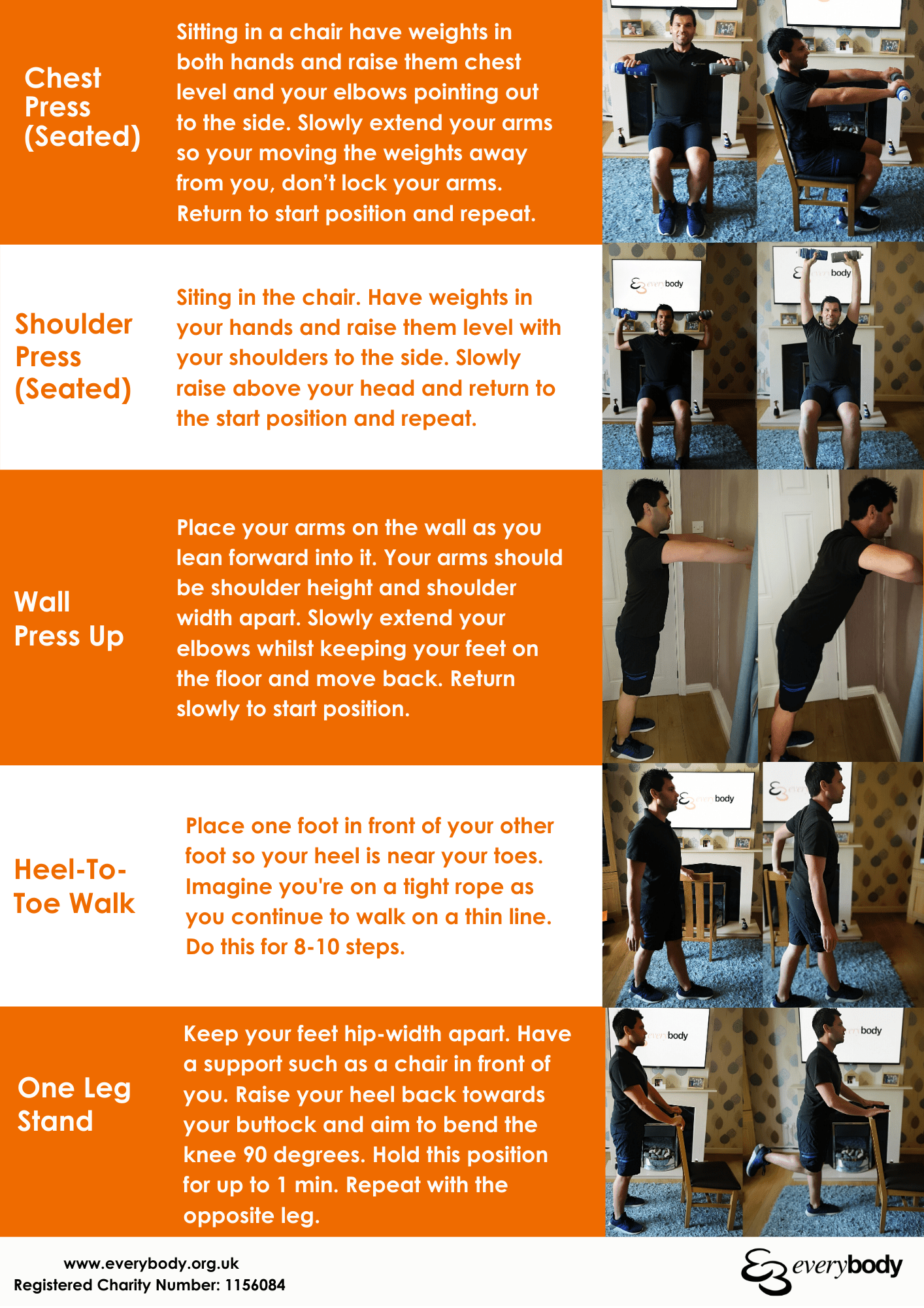 Parkinson's workout card 3