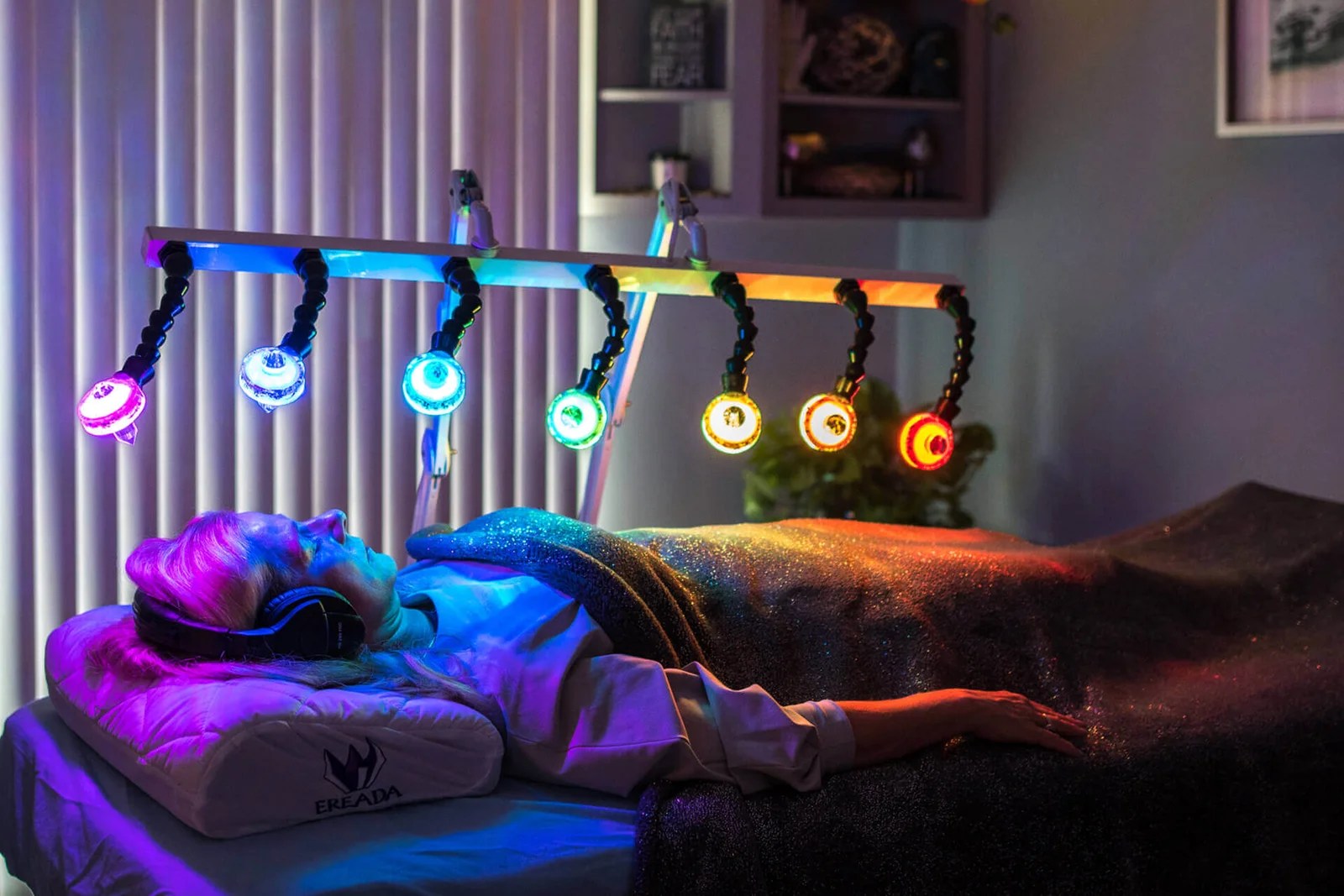 Crystal Bath Healing Therapy Bed Hummingbird Wings