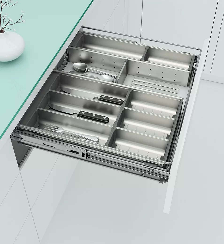 SS Cutlery Box Organizer for Drawer Basket and Tandem Drawer Everyday