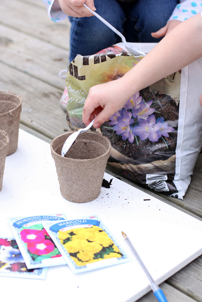 DIY Valentine's Flower Pots Everyday Reading