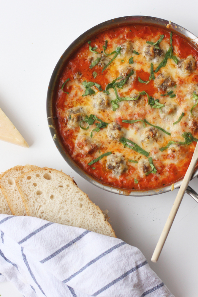 Oven Baked Meatballs in Tomato Cream Sauce Everyday Reading