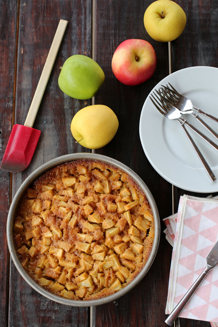 Rustic Apple Cake Everyday Reading