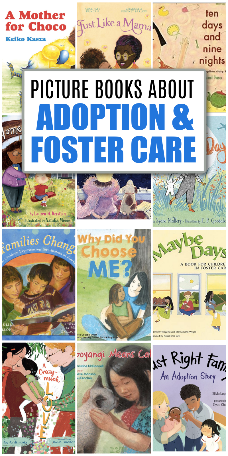13 Picture Books about Adoption and Foster Care Everyday Reading