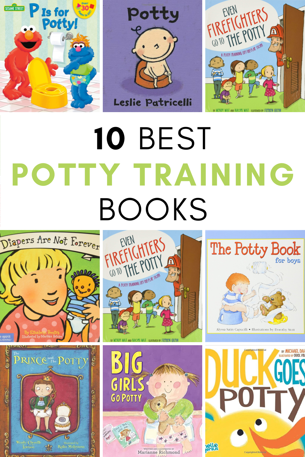 Potty Training Books For Boys
