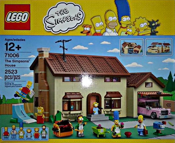 Revealed The Simpsons House (71006) in Lego!
