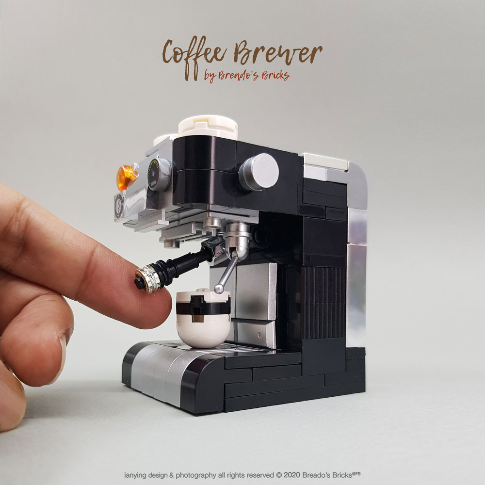 Is This A Real Coffee Machine Or Lego? EverydayBricks