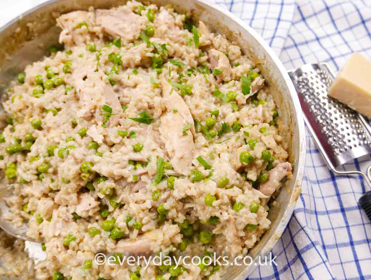 Creamy Chicken Risotto Everyday Cooks