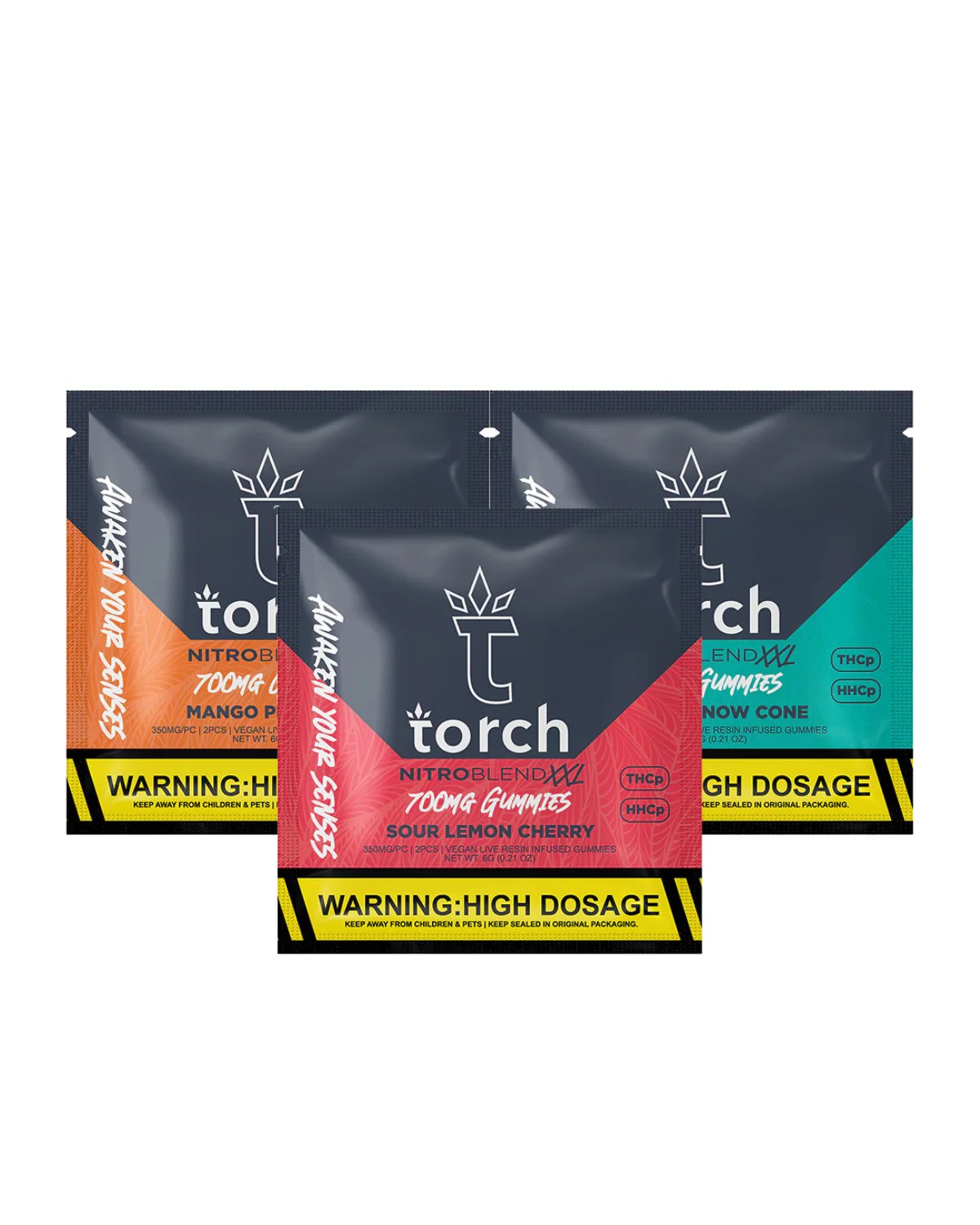 Torch Nitro Blend XXL Gummies 700mg Everyday Delta