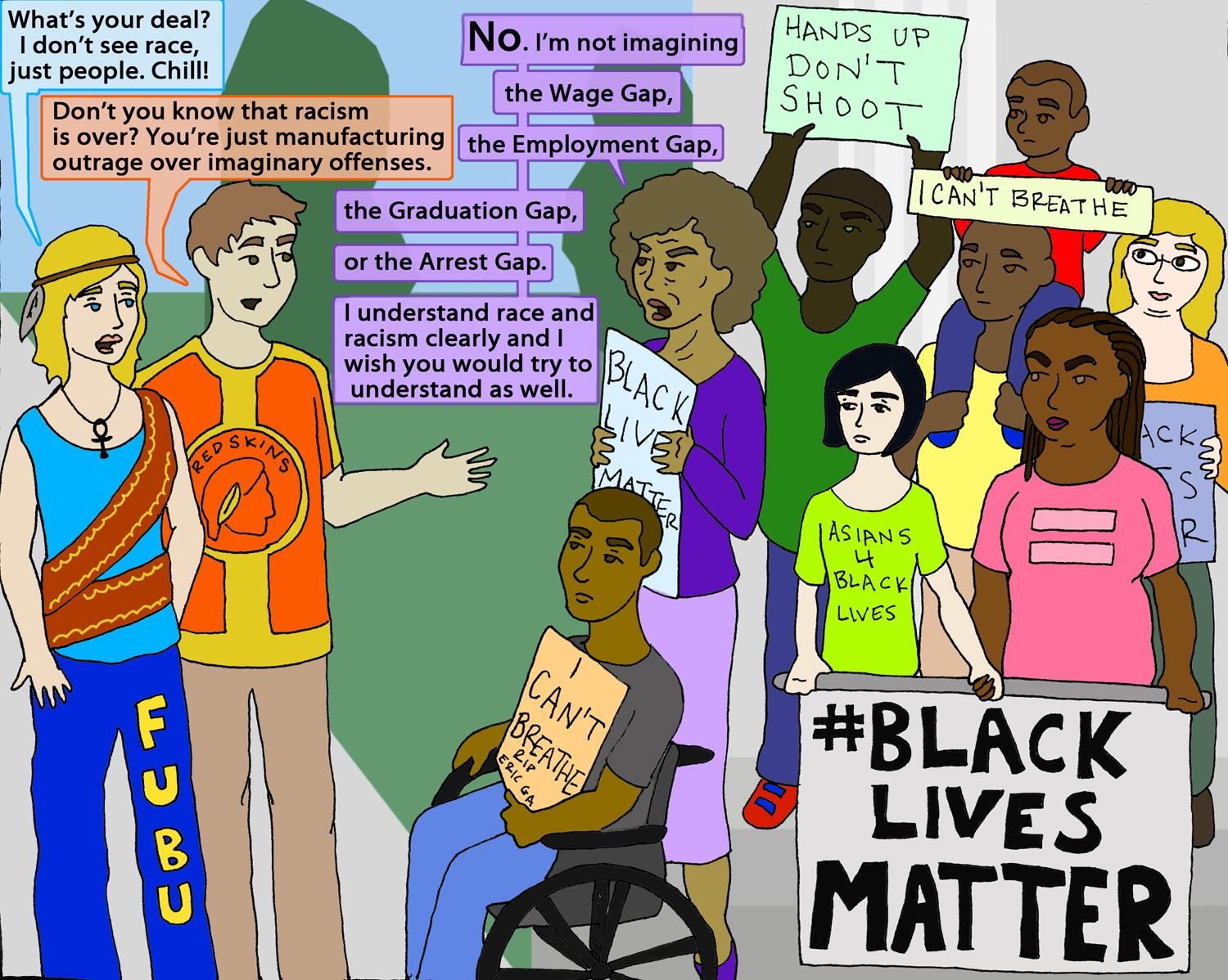 Why We Can't Just 'Chill Out' About Racism Everyday Feminism