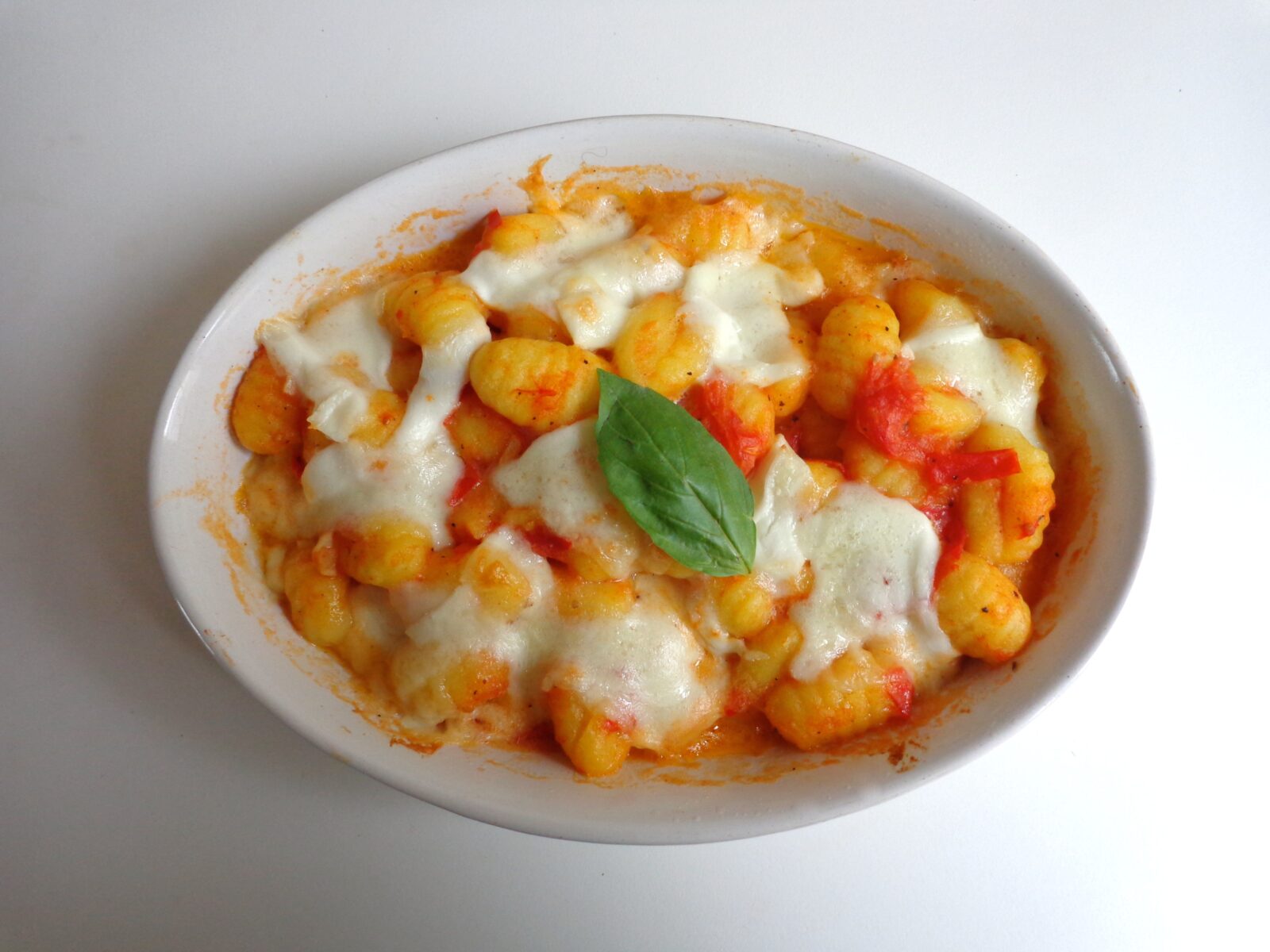 Baked gnocchi with rustic tomato sauce The Everyday French Chef
