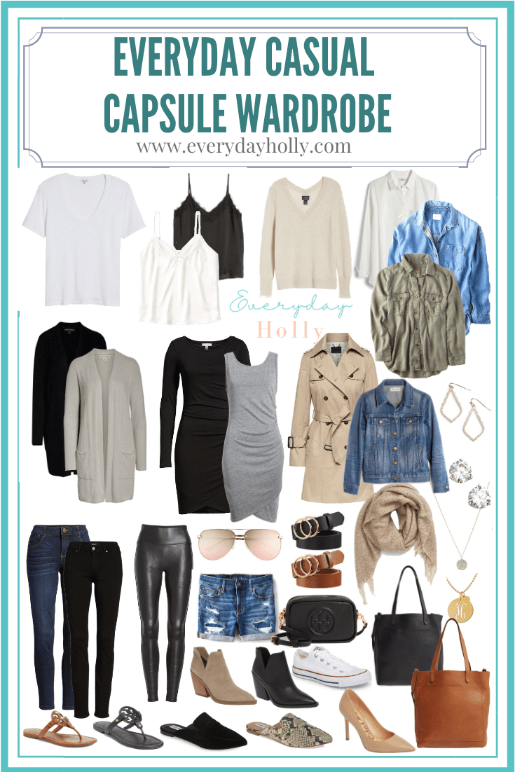 15 Must Have Casual Spring Wardrobe Essentials Everyday Holly