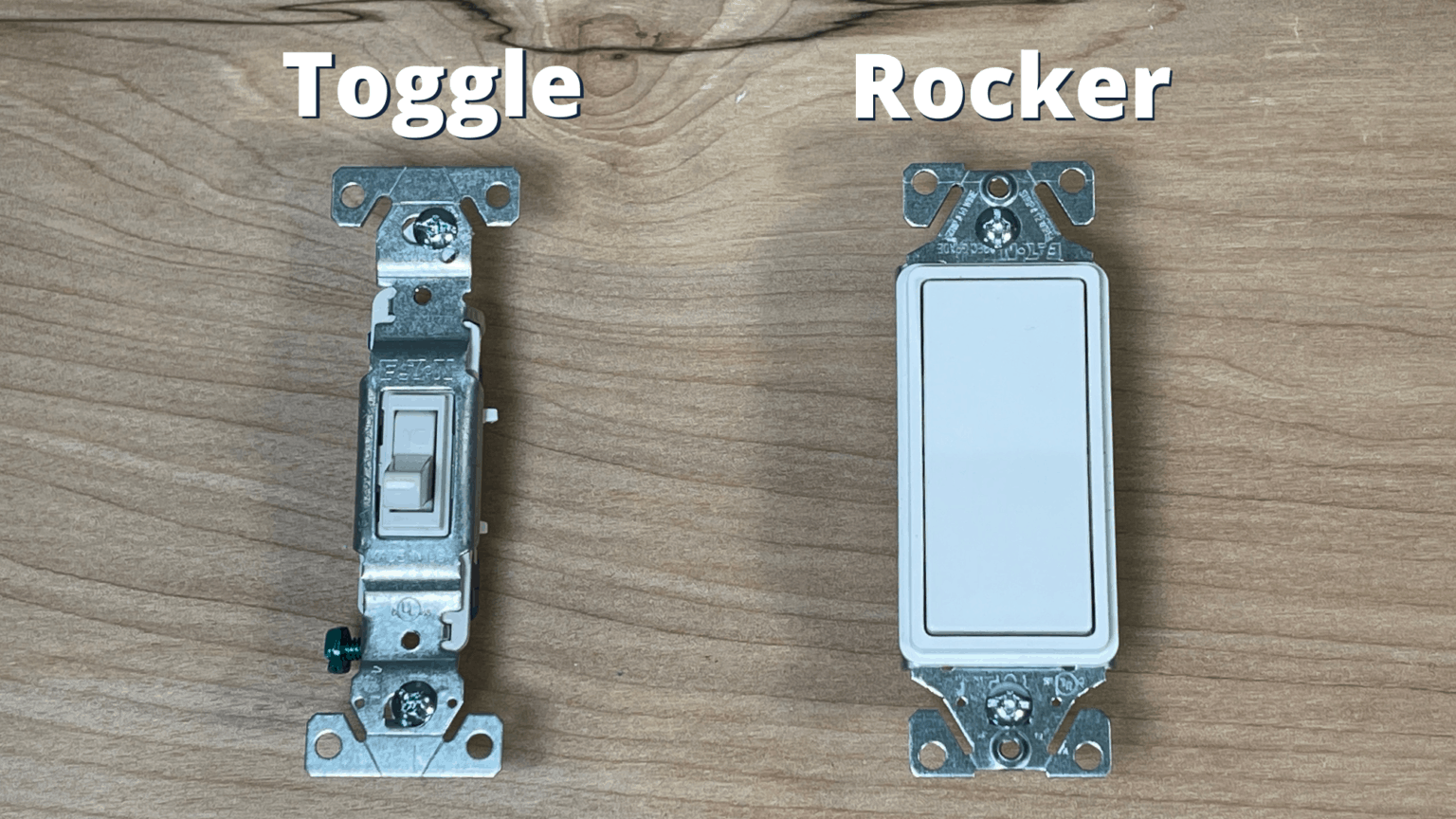 Toggle or Rocker: Which Light Switch Is Better? - Everyday Home Repairs