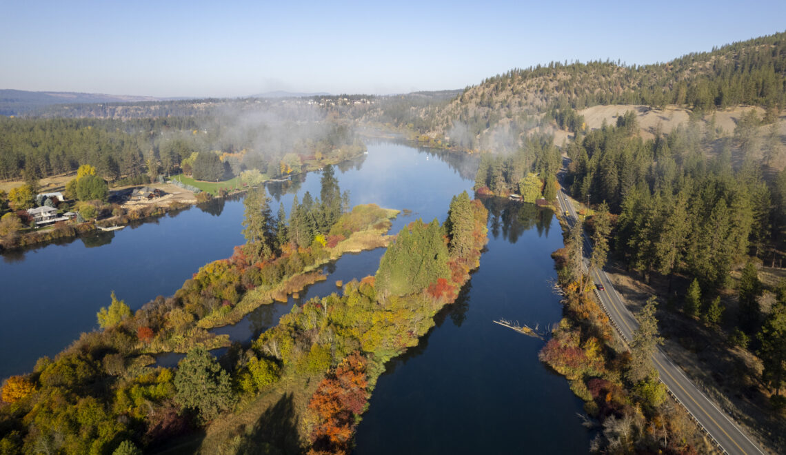 Little Spokane River Everyday I’m HOVERIN’