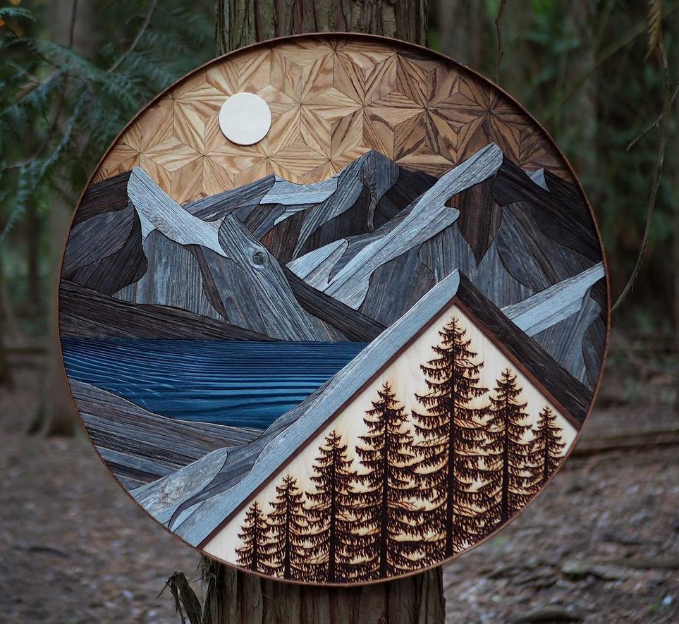 Jynae Bergeron is Using Reclaimed Wood to Craft NatureInspired