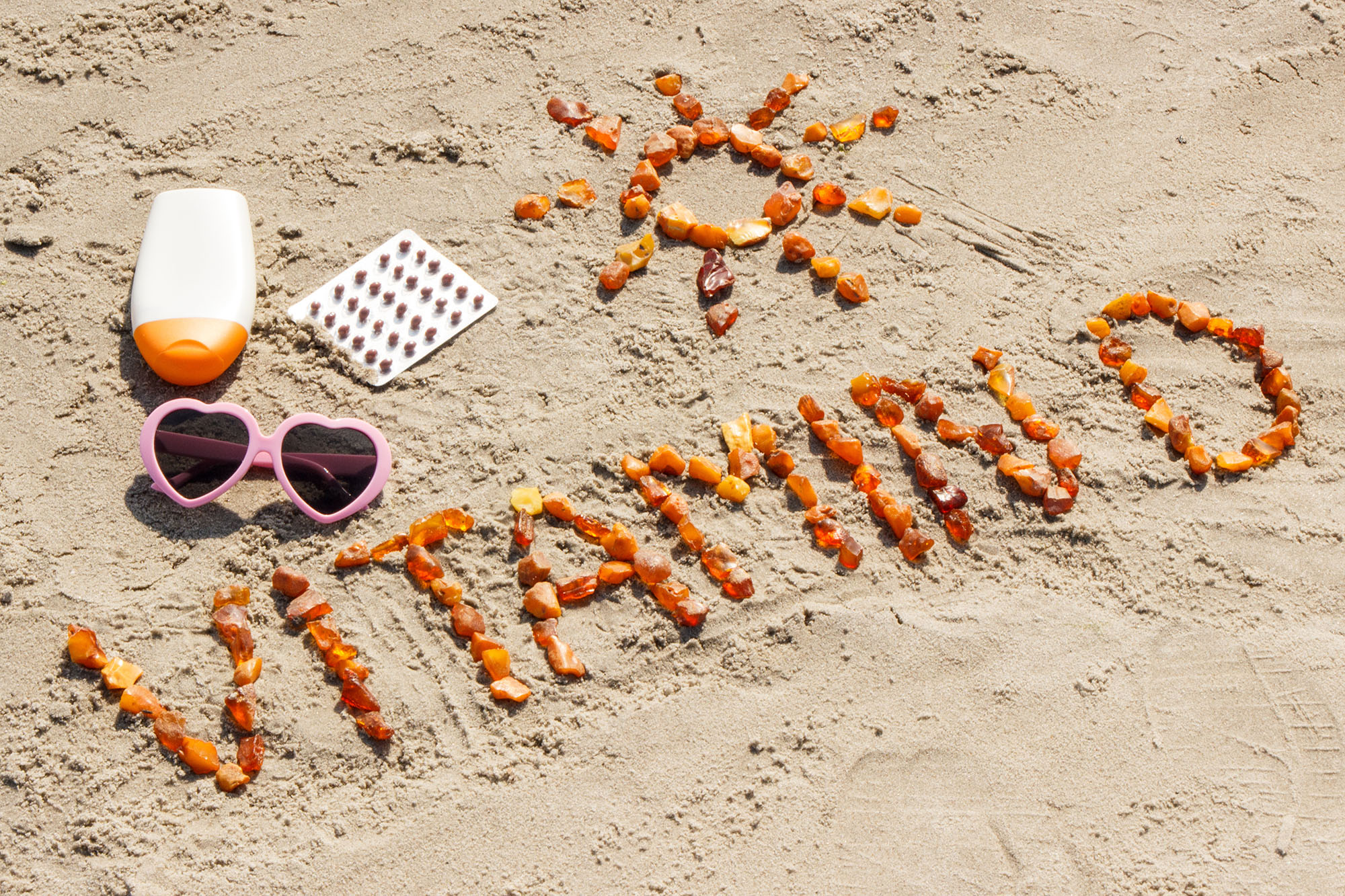 Everyday Nutrition Medical pills, inscription vitamin D and