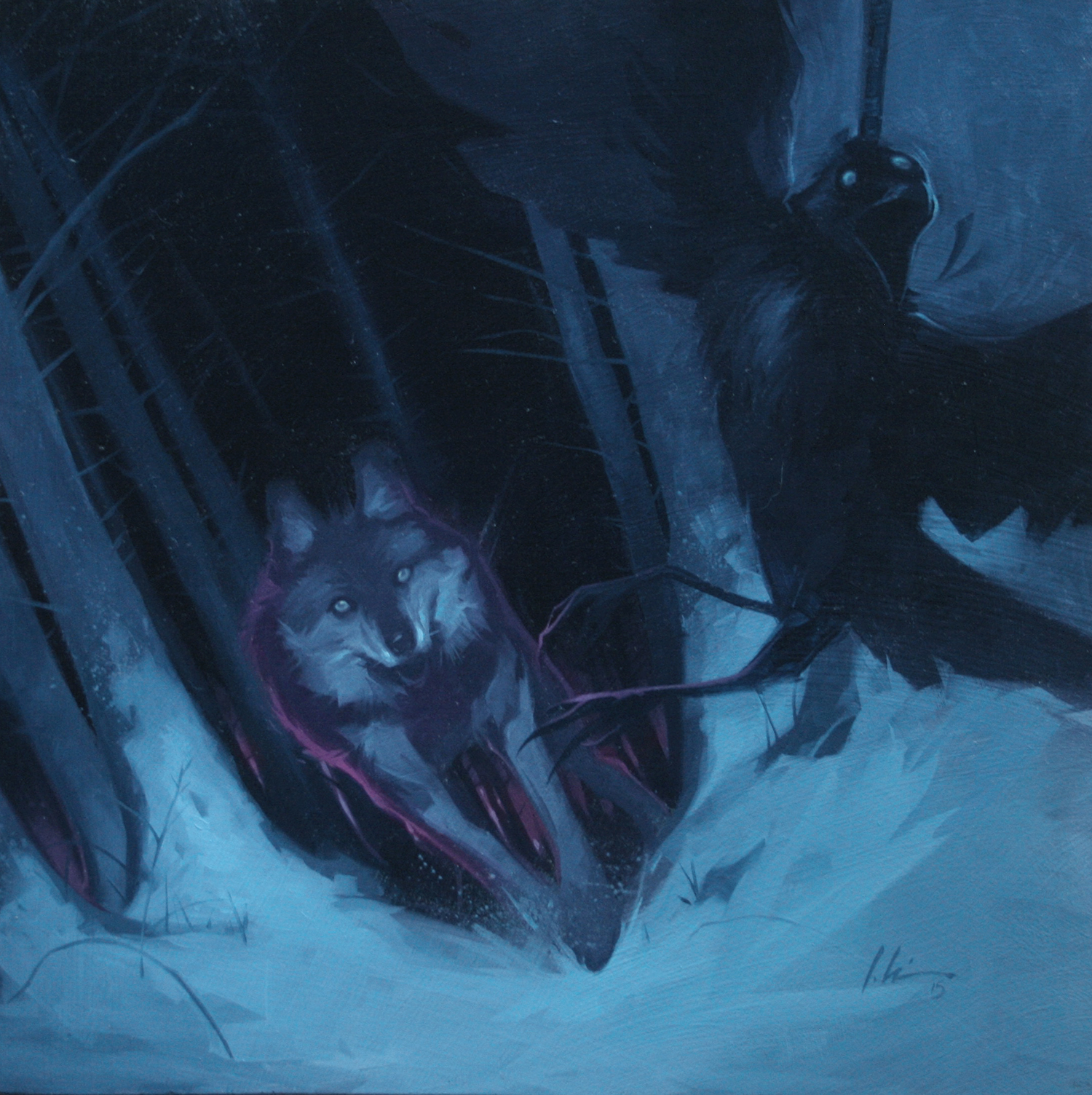 Wolf Dreams Every Day Original