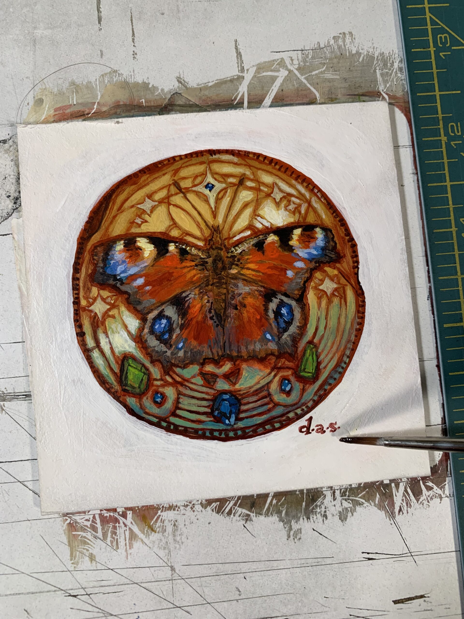 Butterfly Medallion Every Day Original