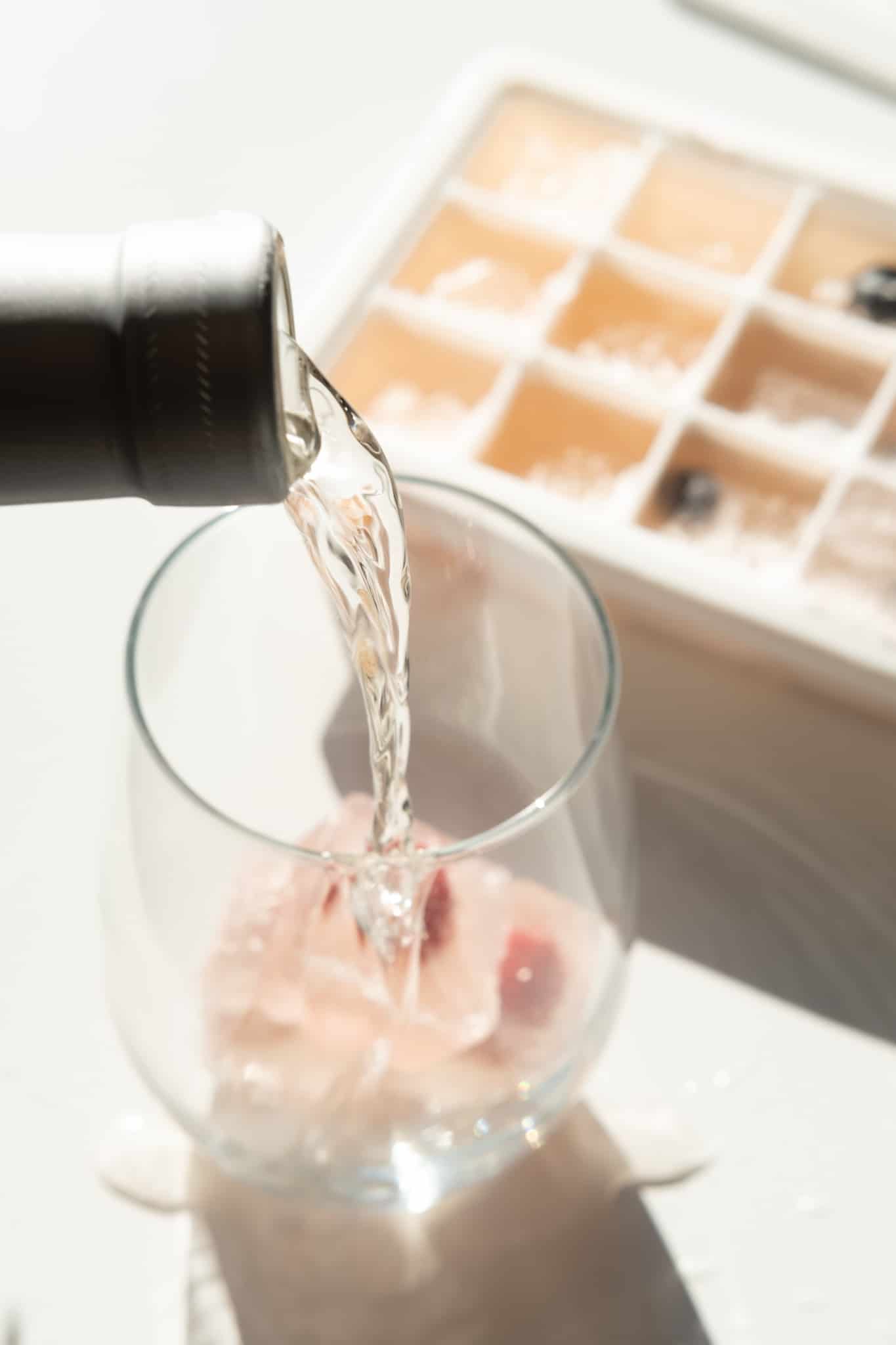 Rosé Iced Cubes Recipes Drinks Everyday Parisian