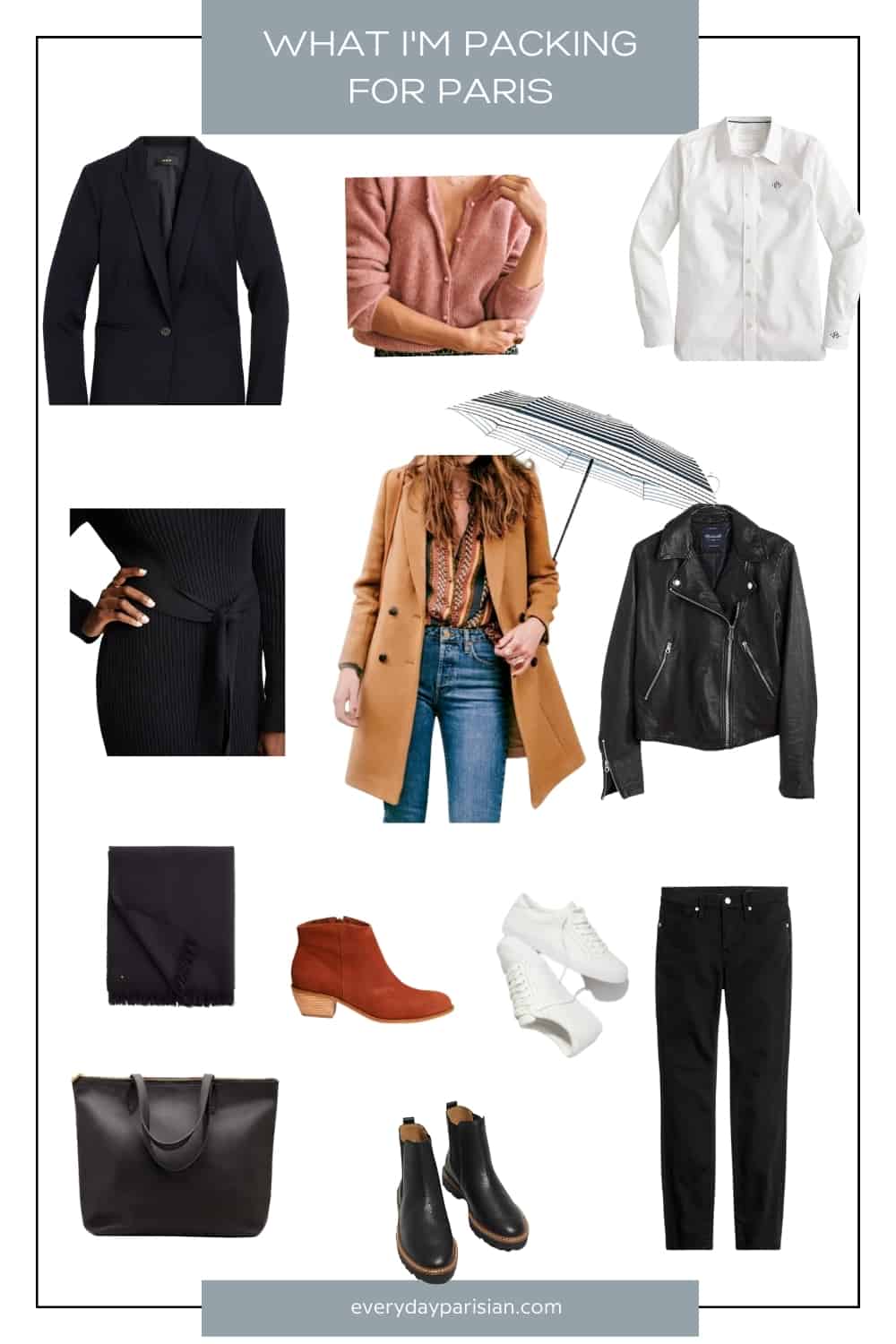 Paris in The Fall What to Pack Everyday Parisian