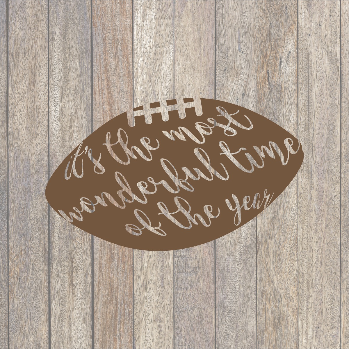 It S The Most Wonderful Time Of The Year Football Svg Shirt Football