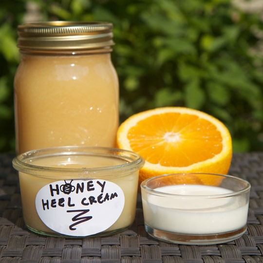 Make Your Own Honey Heel Moisturizer for Dry, Cracked Heels