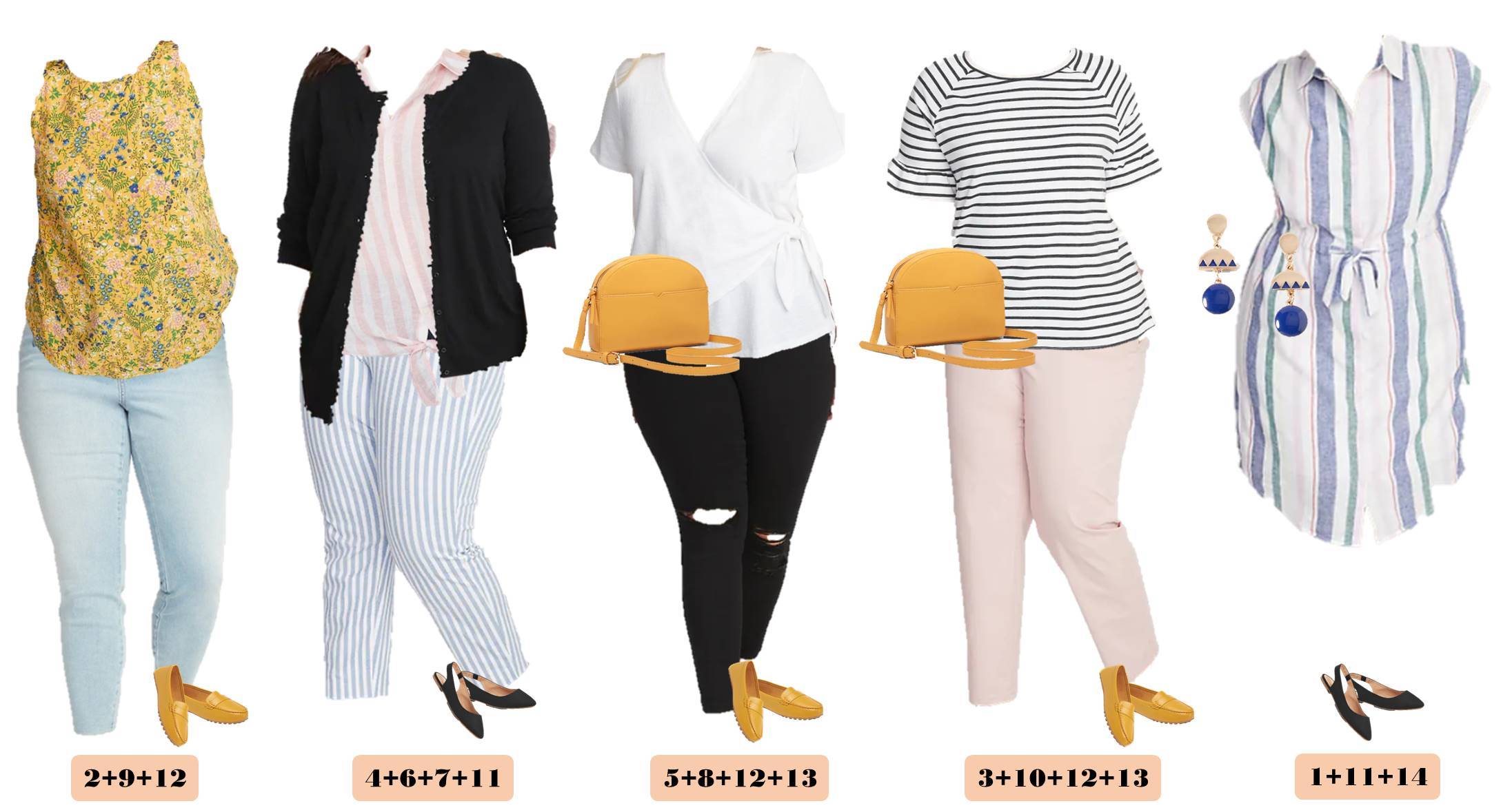 Cute Plus Size Casual Outfits Old Navy Plus Size Capsule Wardrobe