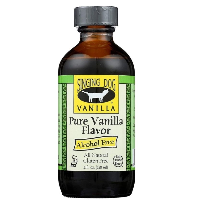 Singing Dog Vanilla, Pure Vanilla Flavor Alcohol Free, 4 Fluid Ounce