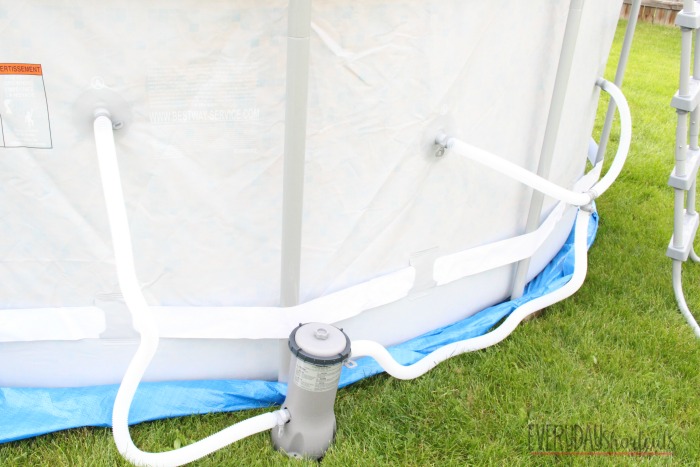 How to Set Up a Bestway Power Steel Frame Pool - Everyday Shortcuts