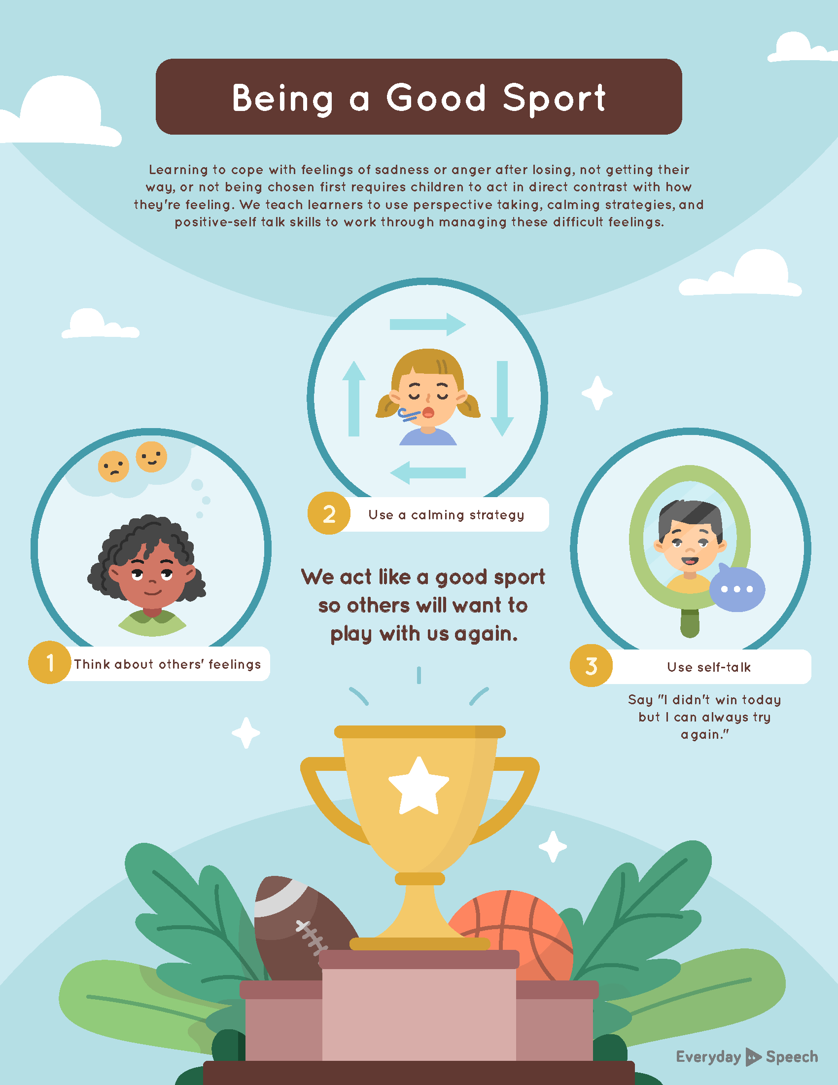 Lesson Plan Being a Good Sport Everyday Speech