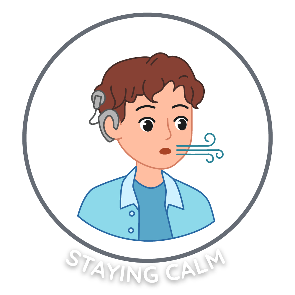 Free Staying Calm Goal Poster Everyday Speech