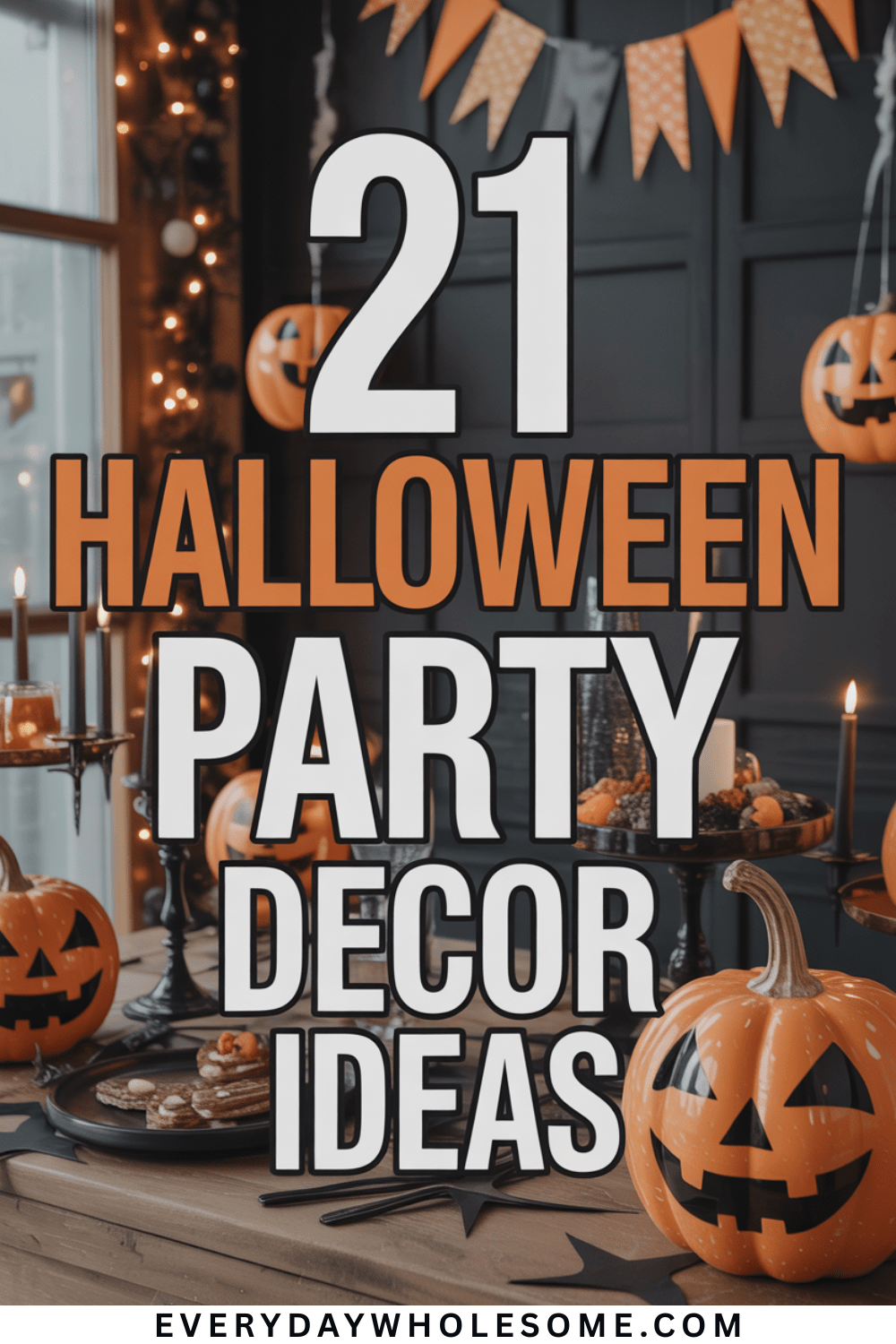 21 Halloween Party Decor Ideas To Transform Your Space This Year