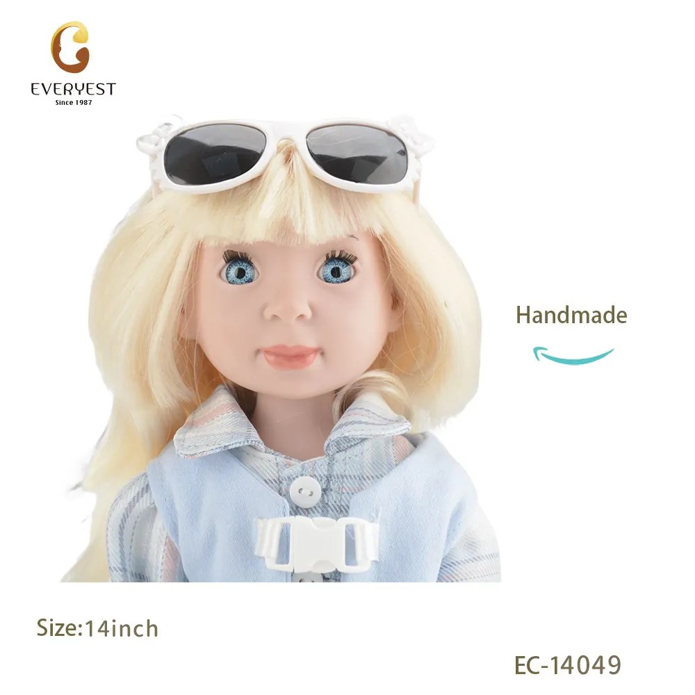 High Quality Cute Style 14 Inch American Girl Doll For Kids 14049