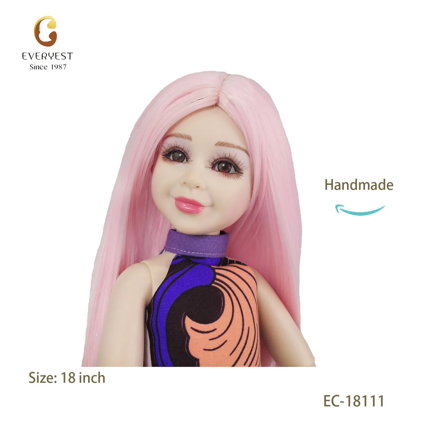 Sweet 18 Inch bjd doll full set Doll in Fashion Dress 18111 American