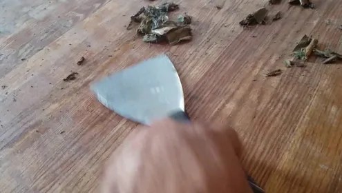 How to Remove Black Adhesive from Wood Floor : DIY 3 Methods