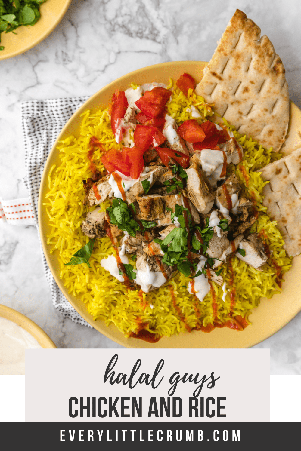 Halal Guys Chicken and Rice Every Little Crumb the best copycat