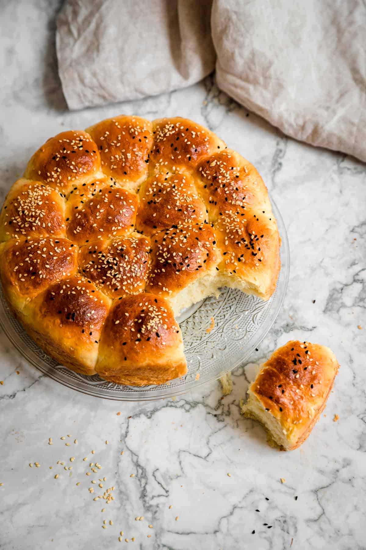 Bread Every Little Crumb Beehive bread or Khaliat Nahal