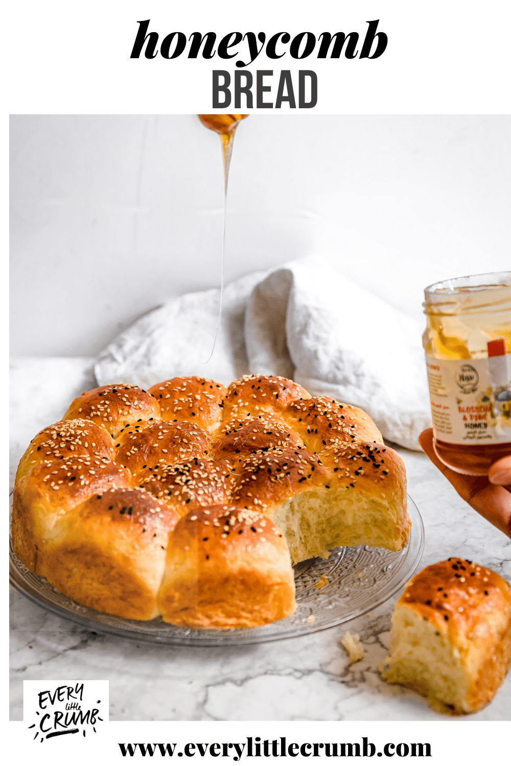 Bread Every Little Crumb Beehive bread or Khaliat Nahal