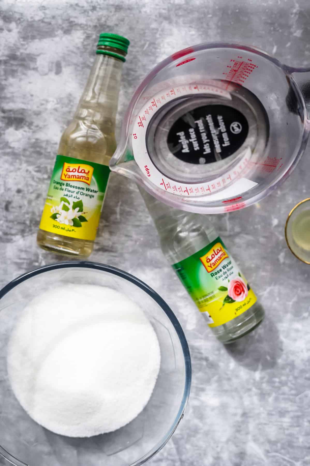 Rose Water Syrup Every Little Crumb Middle Eastern simple syrup Every Little Crumb