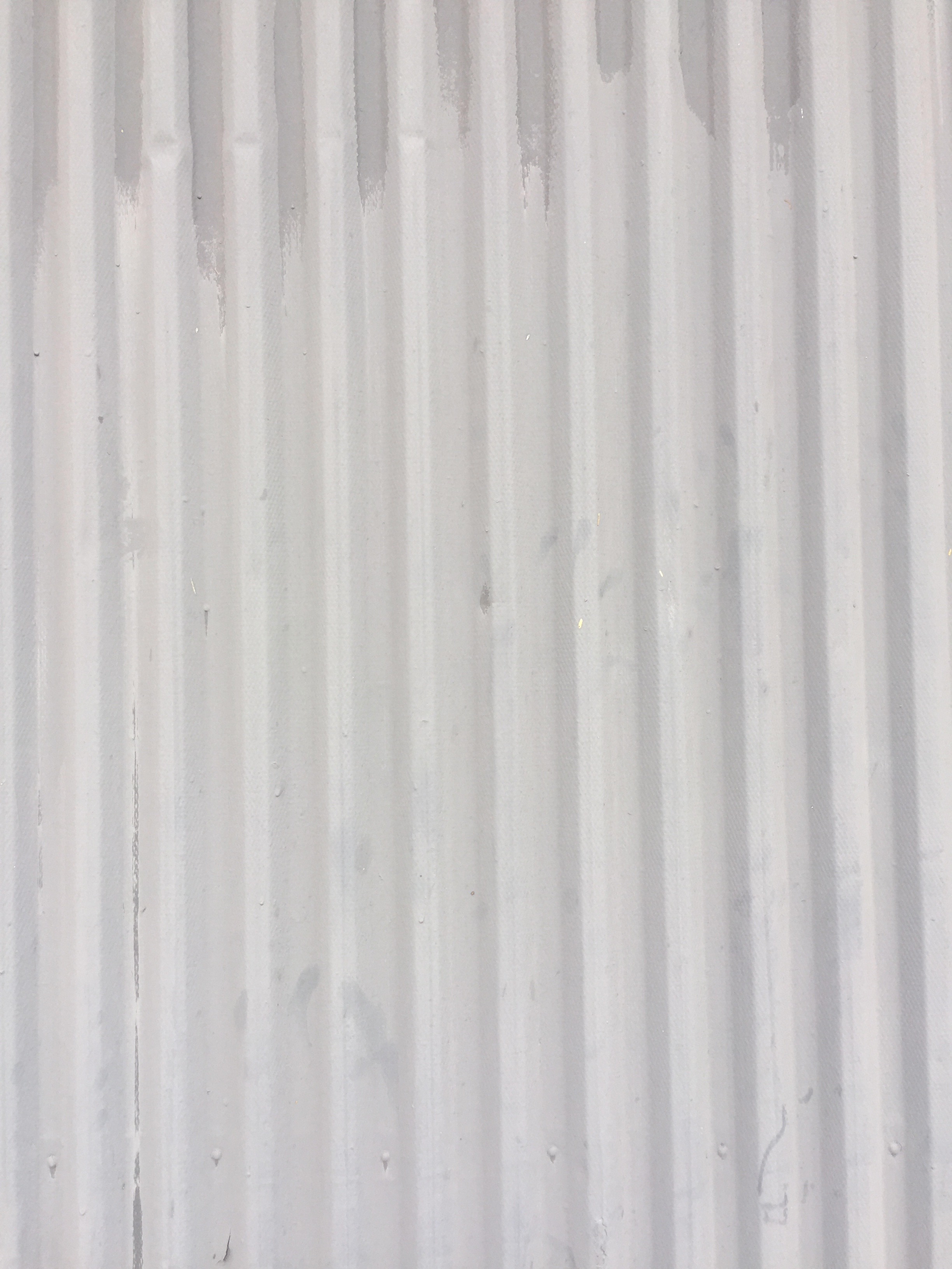 White metal wall with vertical folds Free Textures