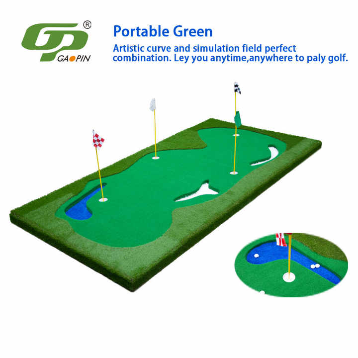 Customized mini golf putting green & mini golf course 18 holes