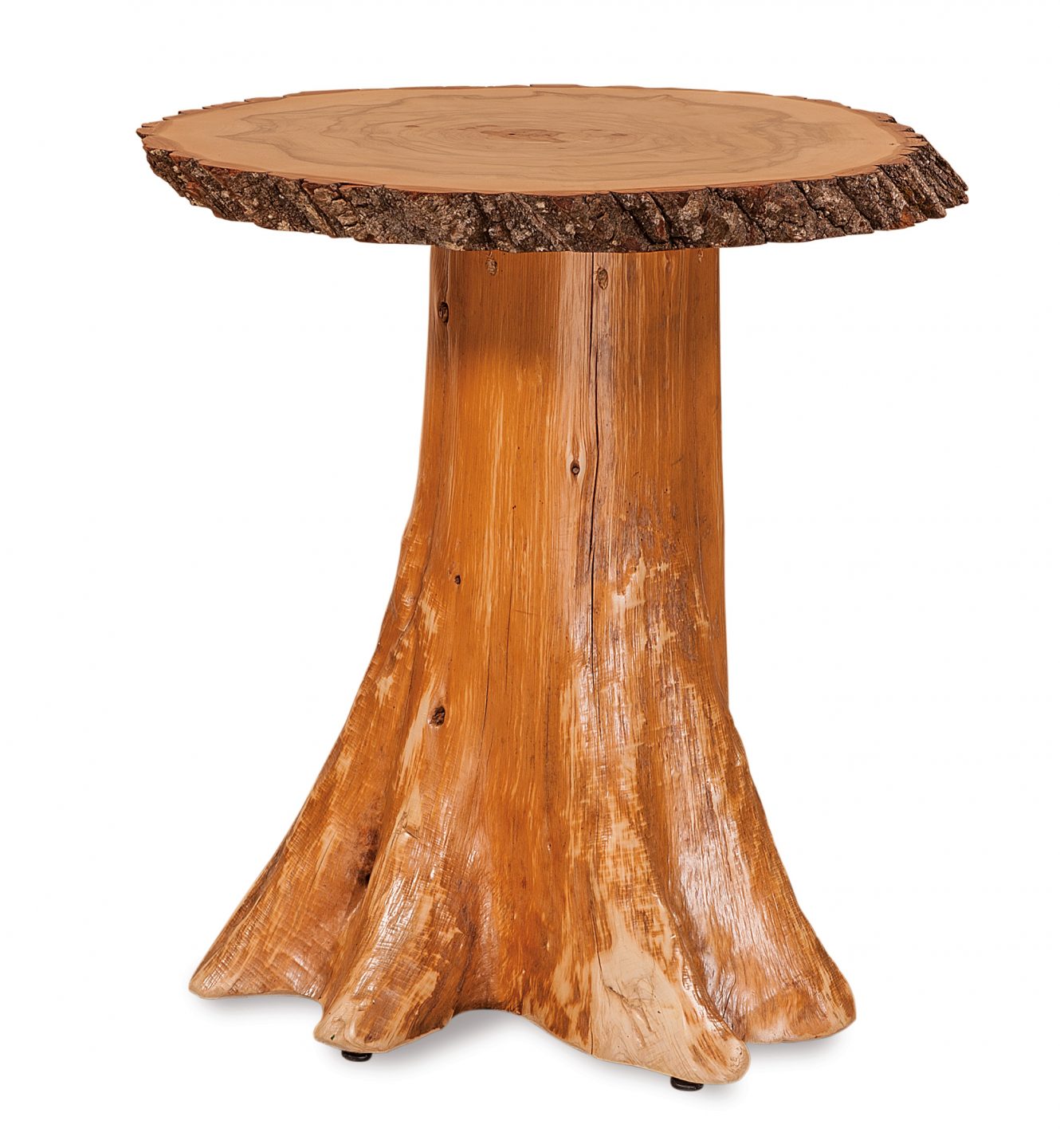 Stump End Table — Everything Amish