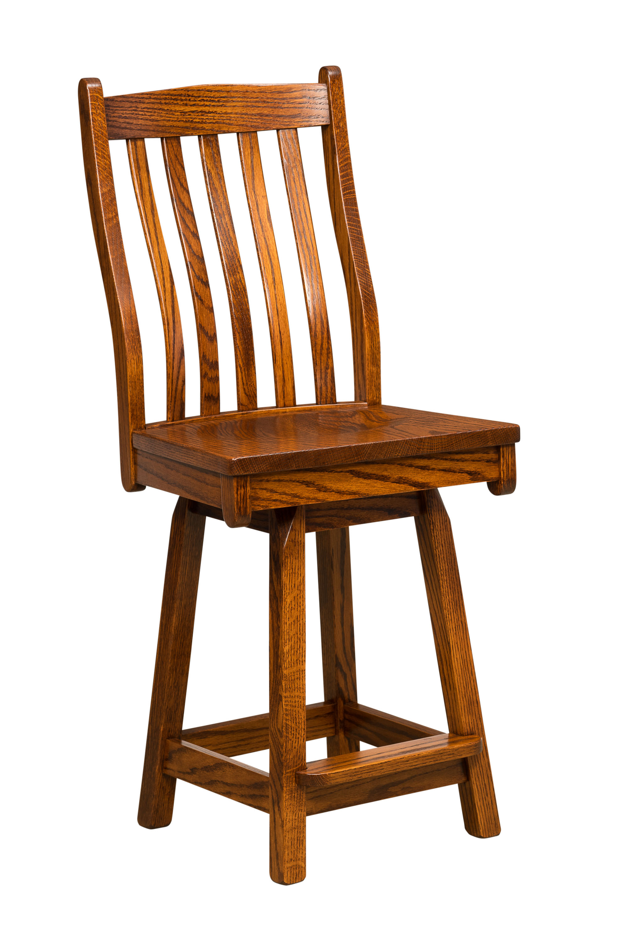 Lincoln Swivel Bar Stool — Everything Amish