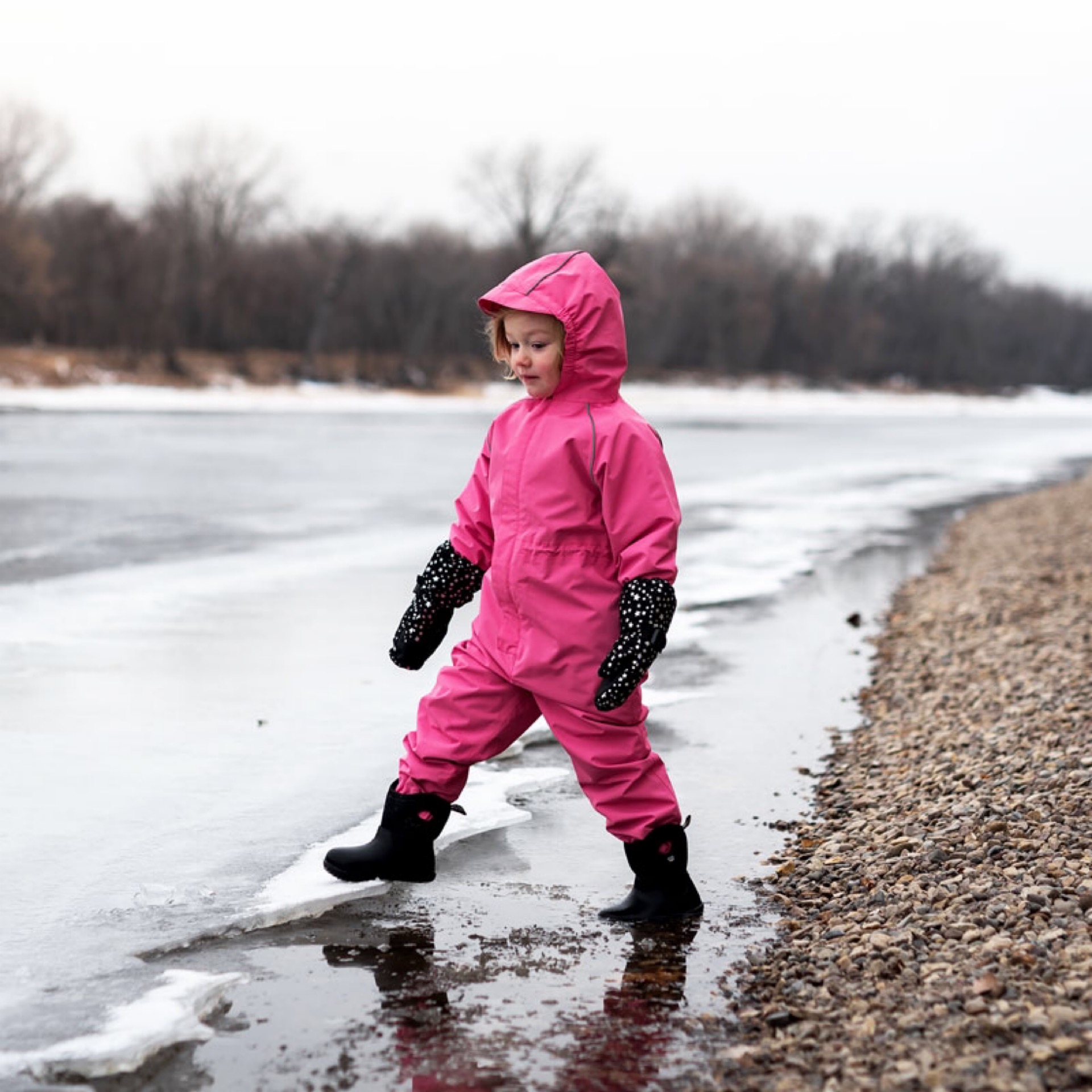 Jan & Jul PuddleDry Waterproof Play Suit Watermelon Everything Baby