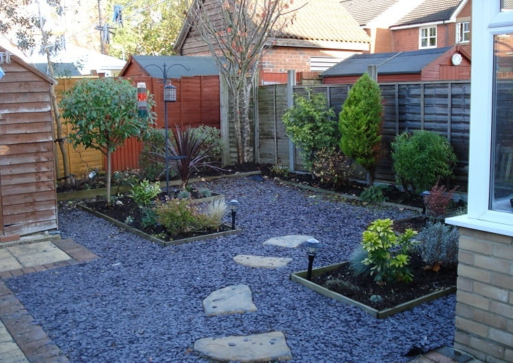 Space between retaining wall and. 15 Interesting Ideas For Landscaping Without Grass