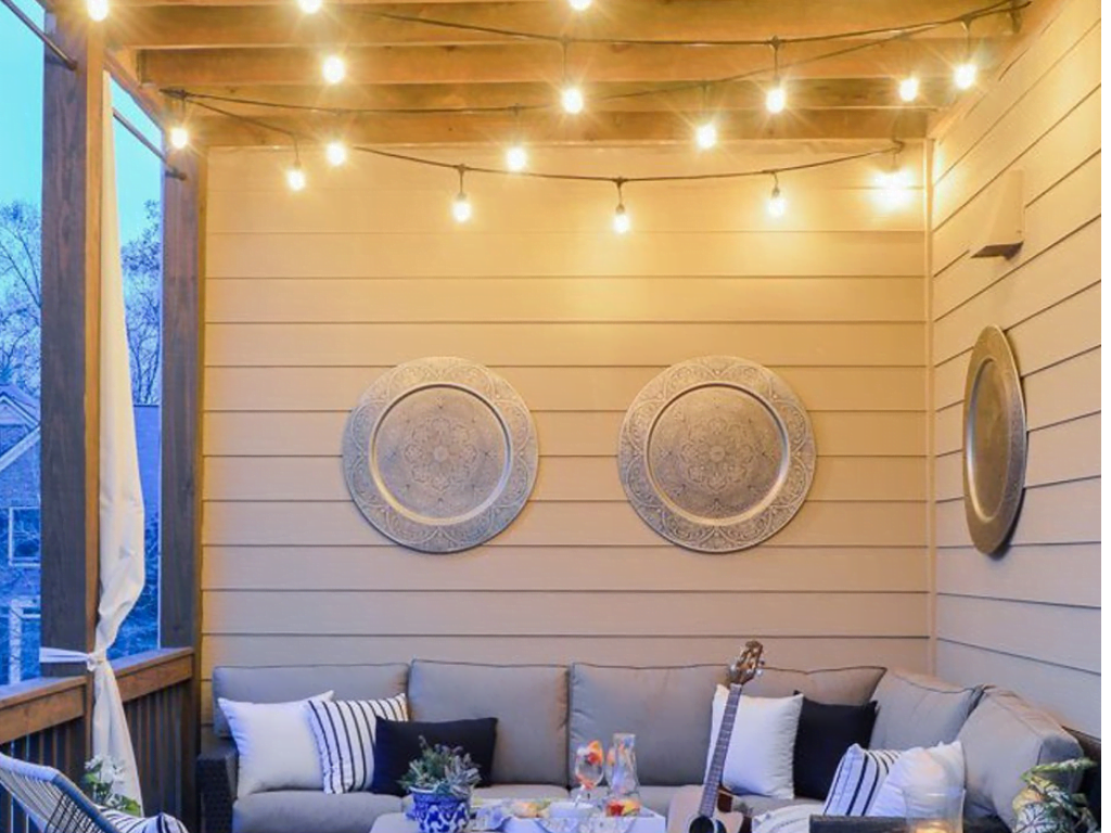 Brightech Ambience Pro Waterproof Outdoor String Lights Everything