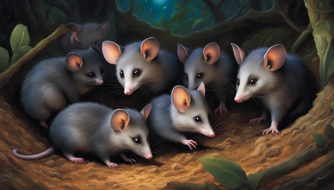 Do Possums Dig Holes