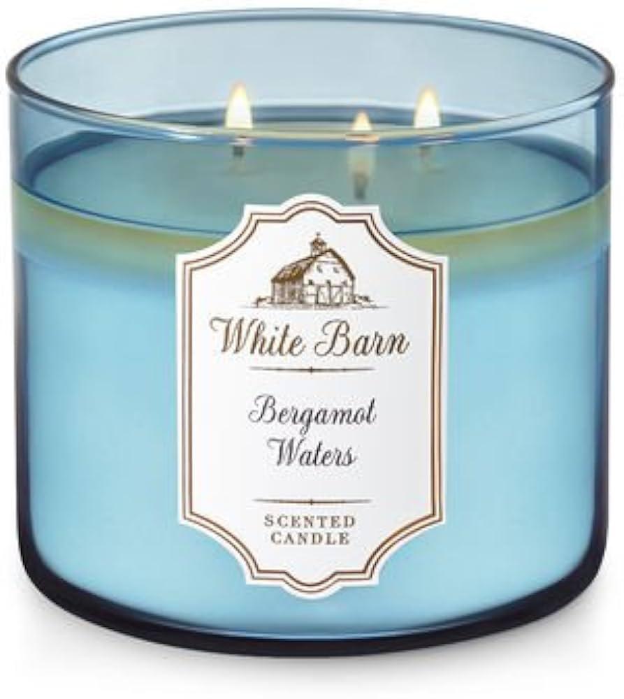 WHITE BARN Bergamot Waters Scented Candle (14.5 Oz) Everything Beauty GH