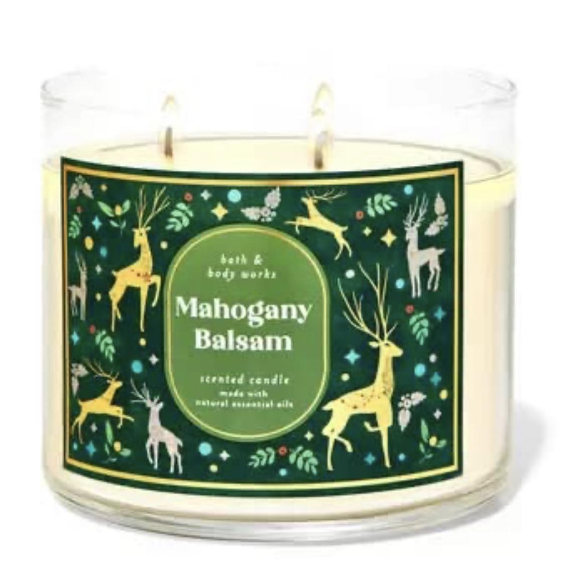 WHITE BARN Mahogany Balsam Scented Candle (14.5 Oz) Everything Beauty GH