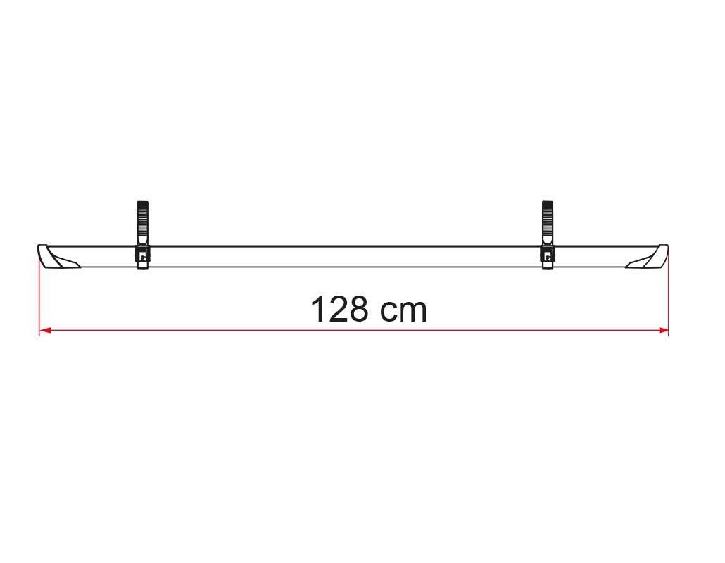 Fiamma CarryBike Rack Ford Transit Custom (Deep Black) Everything Fiamma