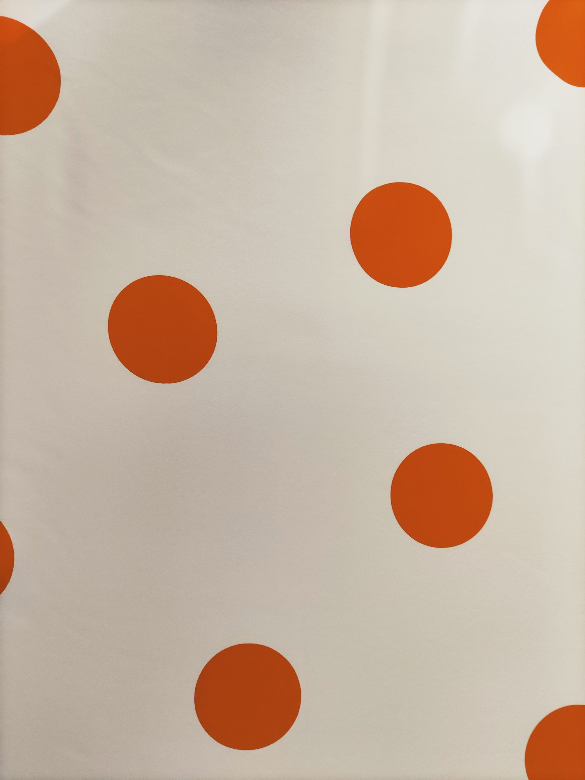 Koshibo Fabric White Orange dots Everything Flamenco